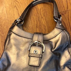 Leather Coach Bag